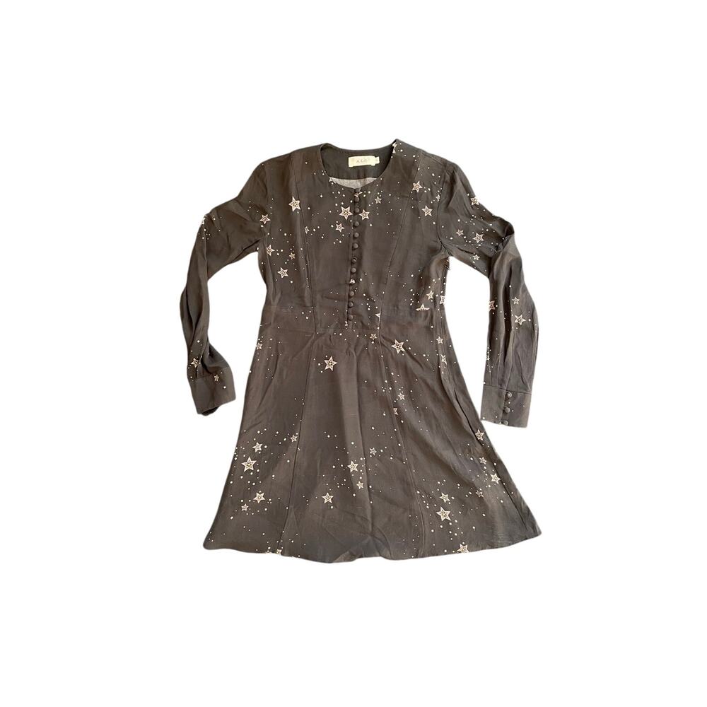 A.L.C. Constellation Star Silk Dress Size 4